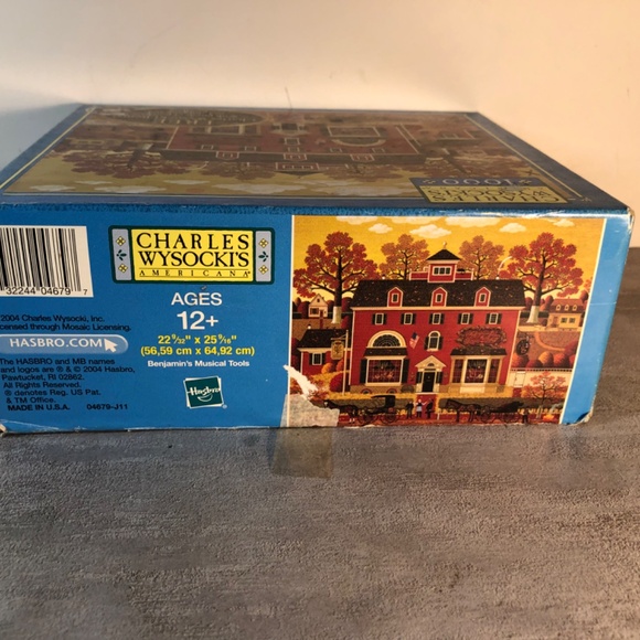 Charles Wysocki ~ 1000 pc Puzzle ~ Americana ~ Benjamin’s Musical Tools~ - Picture 5 of 7